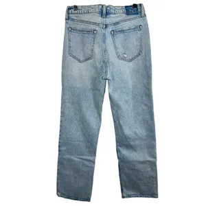 Abercrombie & Fitch Curve Love 90s Baggy Low Rise Blue Denim Jeans Womens 27 / 4 thumbnail 2