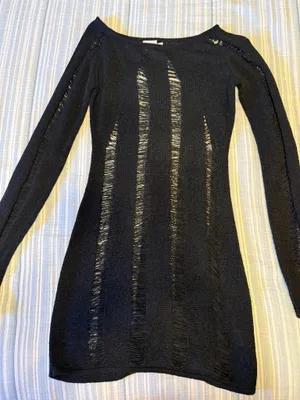 Princess Polly See-Through Black Dress thumbnail 1
