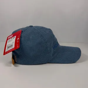 Helly Hansen Corduroy Grapic Strap Back Cap Blue One Size NWT thumbnail 4