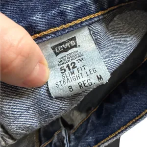 👖 Vintage Levi’s 512 Slim Fit Straight Leg Jeans‎ 👖 thumbnail 7