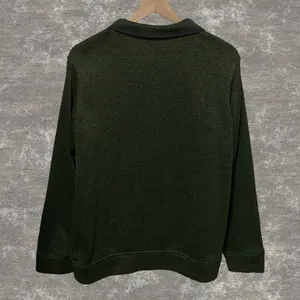 Eddie Bauer | Radiator Fleece Snap Mock Pullover Green Long Sleeve Size M thumbnail 3