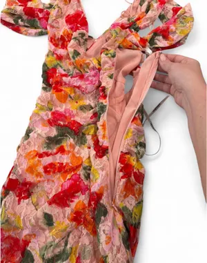 For Love & Lemons Beth Midi Dress Small thumbnail 9