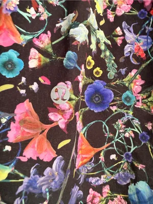 Lululemon Hotty Hot High Rise Skirt Skort Black Flowerscope Floral Size 2 W8AFWT thumbnail 6