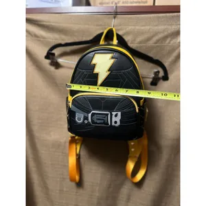 Loungefly DC Comics Black ADAM Light UP Cosplay Mini Backpack thumbnail 7
