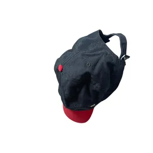 47 Brand Atlanta Braves MLB Red Black Embroidered Adjustable Baseball Cap Hat OS thumbnail 2