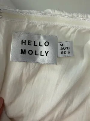 Hello Molly St. Cloud White Dress Size 6 thumbnail 2
