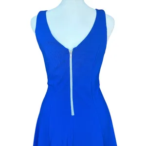 Amanda Uprichard Royal Blue Mini Dress‎ Sz XS thumbnail 5