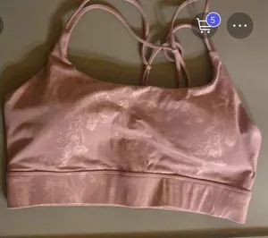 Zyia Lilac sports bra thumbnail 1