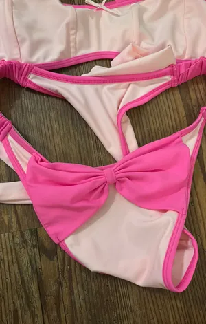Strawberry milk mob bikini Pink Size M thumbnail 1