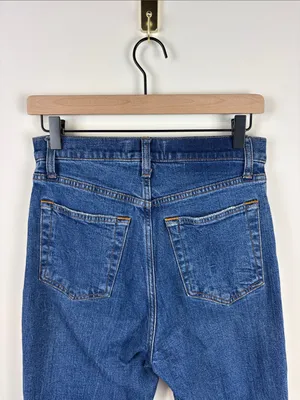 Abercrombie 90s Slim Straight Jeans Curve Love Women’s 28 6 High Rise Denim thumbnail 7