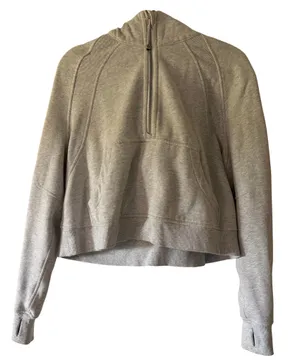 Lululemon Half-Zip Cropped Scuba Hoodie thumbnail 1