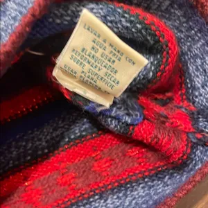 Vintage Striped Multicolor Cardigan Sweater thumbnail 3