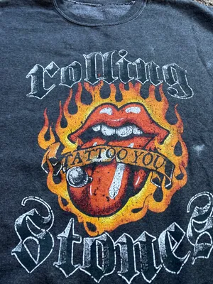 Rolling Stones Bleach Sweatshirt Size 2XL thumbnail 5