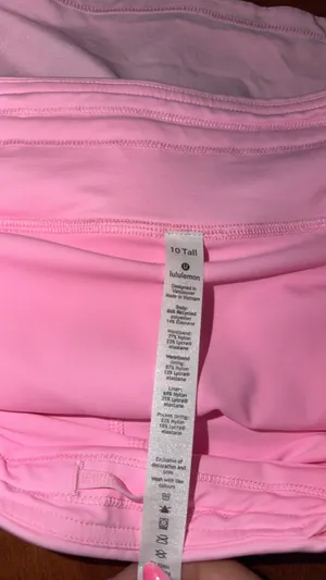 Lululemon Pink Tennis Skirt Pleated thumbnail 5