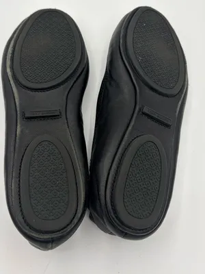 Tory Burch Minnie black travel leather ballet flat women’s 7.5 everyday casual thumbnail 3