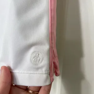 Jockey women’s white pink activewear athletic built in shorts elastic skirt XL‎ thumbnail 2