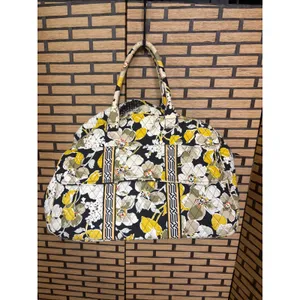 Vera Bradley Yellow Floral Duffle Bag‎ thumbnail 2