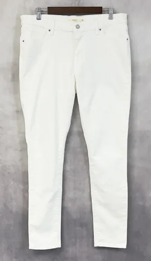 Levis 711 Skinny Jeans Women 32 Stretch Mid Rise Preppy Coastal Classic Capusle‎ thumbnail 1