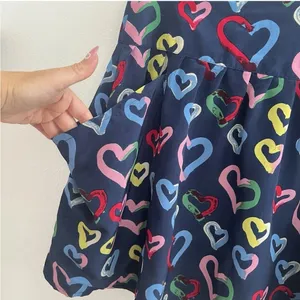 NEW Urban Outfitters mini skirt heart Rainbow Colorful size 2 thumbnail 4