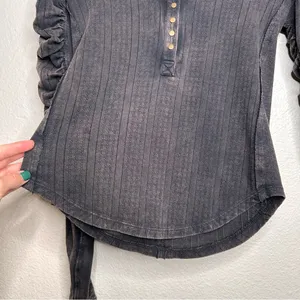 NWT We The Free - Free People Hope Henley Top extra small thumbnail 7
