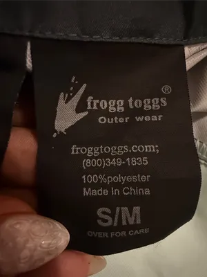 Frogg Toggs Women’s Waterproof Rain Jacket Size S/M thumbnail 3