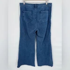 Anthropologie High-Rise Wide Leg‎ Flare Jeans | Size 32 thumbnail 3
