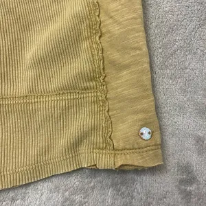 🦄Anthropologie Pilcro Cut-Off Sweatshirt Moss Top Semi Cropped Fit, Size XL thumbnail 4