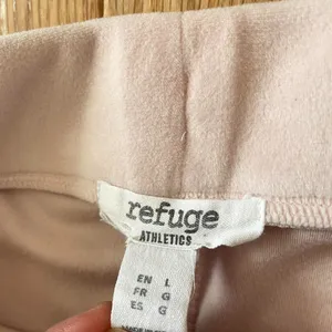 Refuge Baby Pink Velour Wide Leg Sweatpants Womens Large Balletcore thumbnail 2
