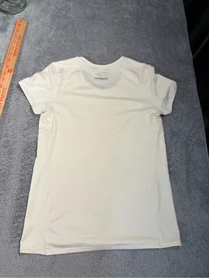 Patagonia Women's White Performance Short-Sleeve Tee small thumbnail 10