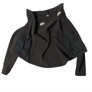 THE NORTH FACE Brown Fleece Jacket Full Zip Signature Logo Womens Size Small thumbnail 6