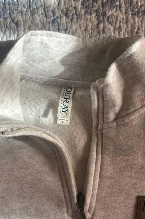 Salty Dog Gray Quarter Zip thumbnail 3