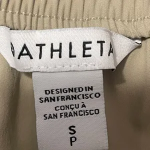 Athleta Women’s Beige Cascade Cargo Poplin Cinch Pants Gorpcore Outdoors Sporty thumbnail 12