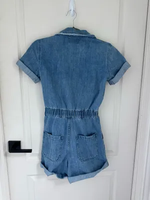 Show Me Your Mumu Cannon Romper in Ocean Spray thumbnail 2