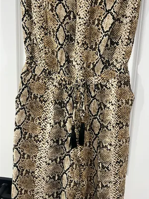 Blue Island snake skin Jumpsuit thumbnail 4