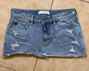 KanCan USA Mini Denim Skirt thumbnail 1