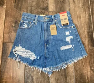 Levi's High Waisted Mom Jean Shorts thumbnail 5