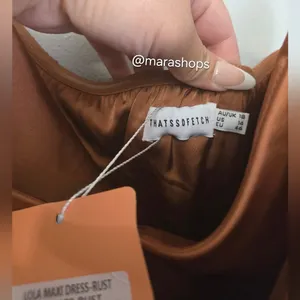 Thats So Fetch Lola Maxi Dress Rust Orange Size 14 thumbnail 6