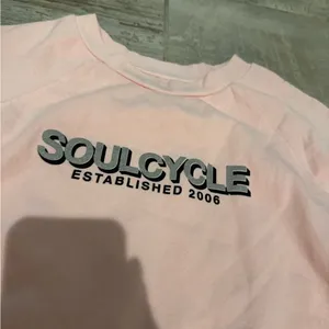 SoulCycle Light Pink Women's Crewneck Sweatshirt thumbnail 3