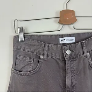 Zara | Taupe Brown Cargo Pants Size 0 Women’s thumbnail 2