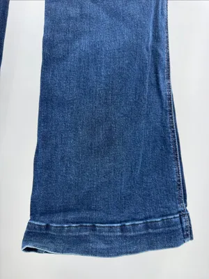 Rock & Roll Denim Women's Blue Boot Cut Jeans 30x34 med wash western high rise thumbnail 6