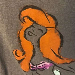 Vintage Disney Store Ariel Little Mermaid 🧜‍♀️ Tee EUC Cotton blend thumbnail 4