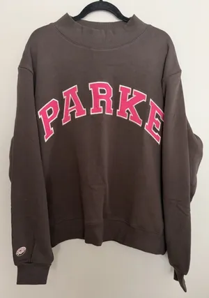Parke x Dunkin' Varsity Mockneck Dunkin Espresso Size L/XL thumbnail 1