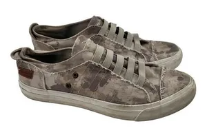 Blowfish Mars Women's Sneakers Cotton Natural Foggy Camo slip on comfort Size 8 thumbnail 1