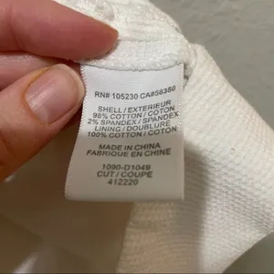 Joie Cream Sleeveless Fit & Flare Mini Dress Womens S Bridal Winter White Preppy thumbnail 4