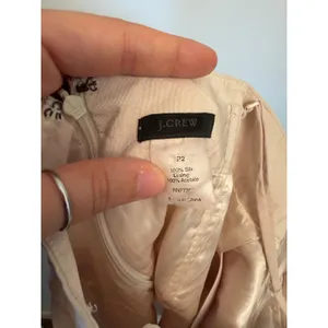 Vintage J.Crew Emma 100% Silk Faille Convertible Strapless Dress with Waist Bow thumbnail 6