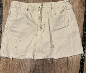 We the Free denim mini skirt thumbnail 1