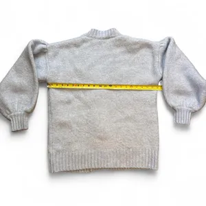 Zara Light Blue Button Cardigan thumbnail 4