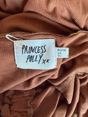 Princess Polly Brown Twist Neckline Mini Dress thumbnail 5
