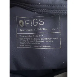 Figs Women's XS‎ Blue Navy Zamora High Waisted Jogger Scrub Pants #F4-1 thumbnail 4