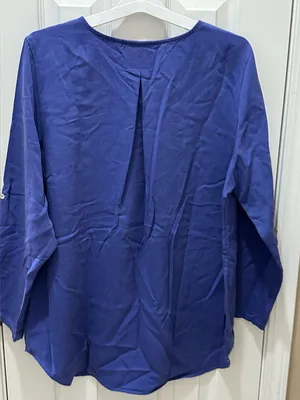 Soft Surroundings V-Neck Tencel Tunic Il Blouse size XL thumbnail 8